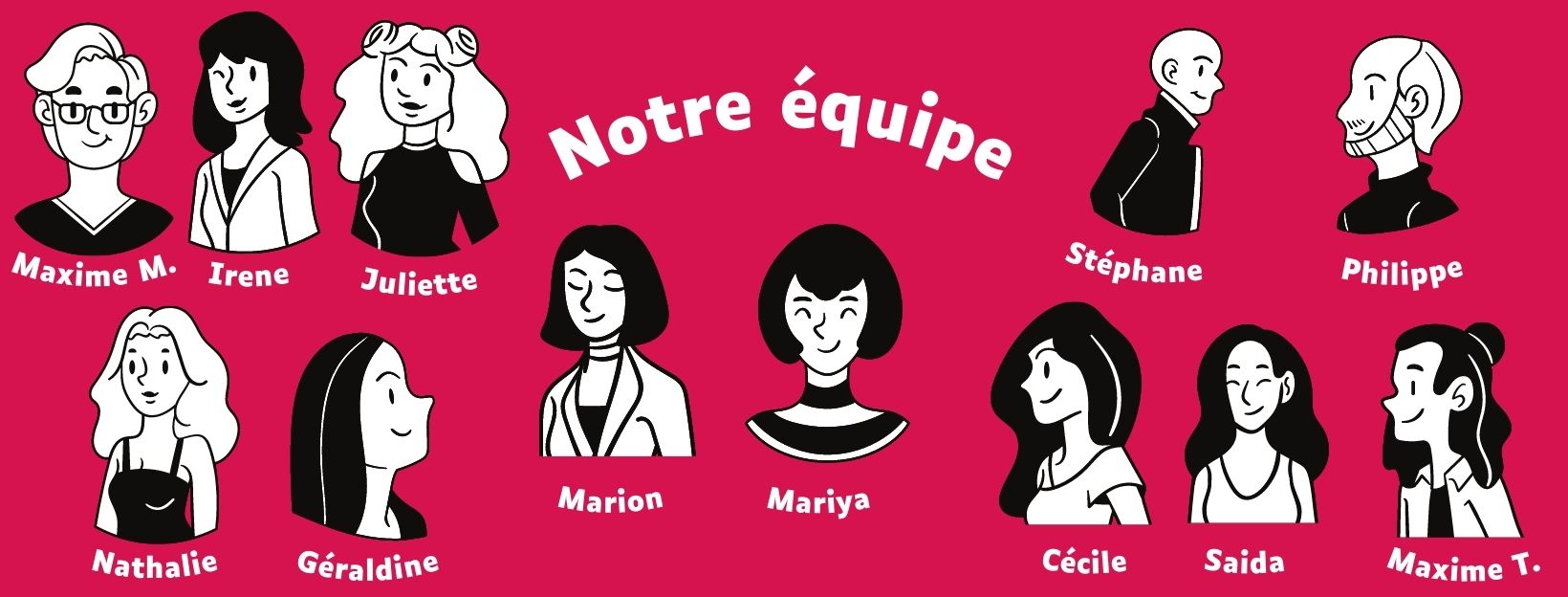 Avatars de l'équipe du musée municipal Paul-Dini